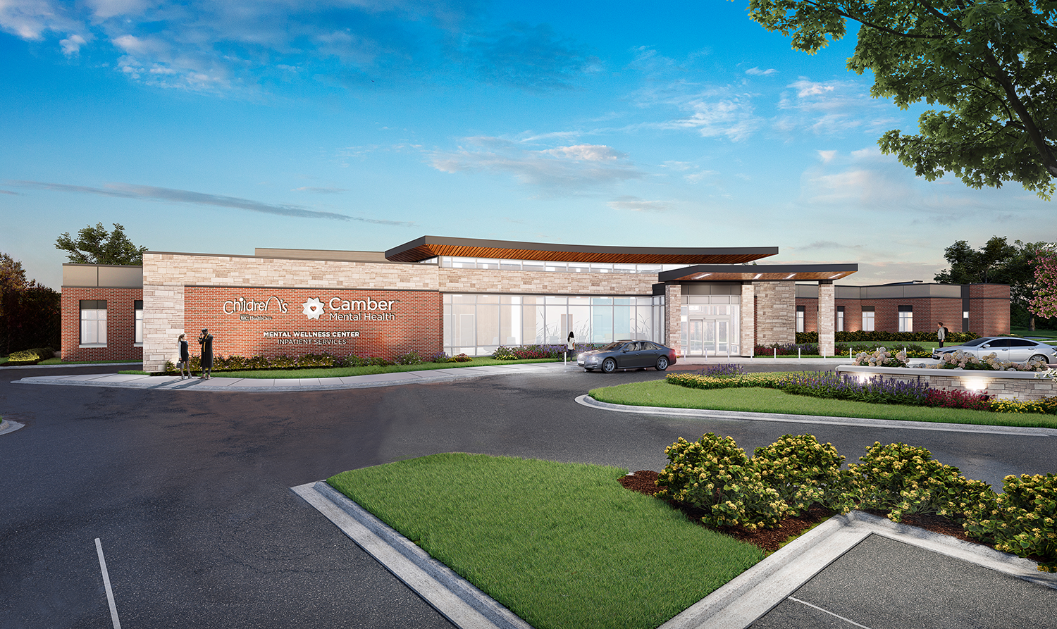 St. Louis Children's Hospital and KVC Missouri Pediatric Mental Wellness Center features a new mental health hospital operated in partnership with Camber Mental Health and WashU Medicine.