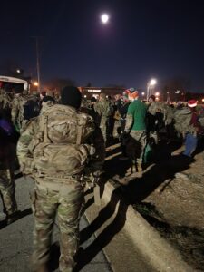 Fort Leonard Wood Soldiers at the Ruck March