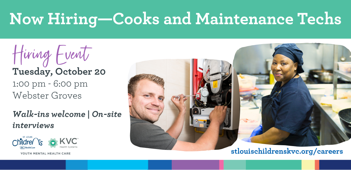 Now Hiring - Cooks and Maintenance Techs